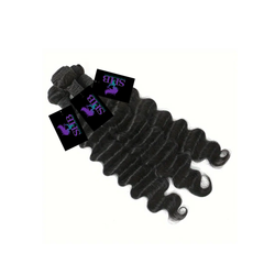 Sharis Hair Boutique Loose Deep Wave Hair Extensions Bundles - High-quality bundles with soft, bouncy loose deep waves for a natural, voluminous look and seamless blending.