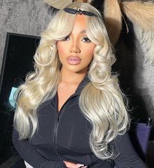 613 Blonde Lace Frontal HD Wig by Shari’s Hair Boutique – Premium Quality 13x4 HD Transparent Lace Wig, Natural Blonde Shade, Made with 100% Virgin Hair, Offers Seamless Blending and Versatile Styling