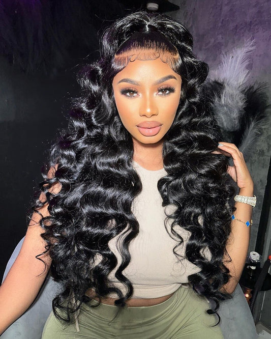 Styled Lace Front Wigs for Women, Long Lace frontal Wigs for Sale