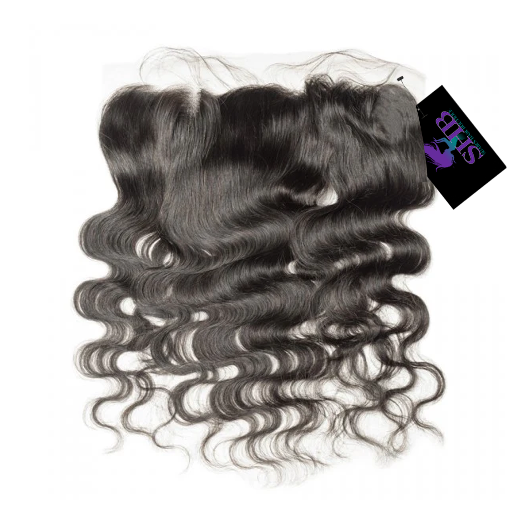 Body Wave Frontal by Shari’s Hair Boutique – Premium 13x4 HD Transparent Lace Frontal with Soft, Voluminous Body Wave Texture, Made with 100% Virgin Hair, Ideal for a Natural Look and Versatile Styling, Available in Multiple Lengths